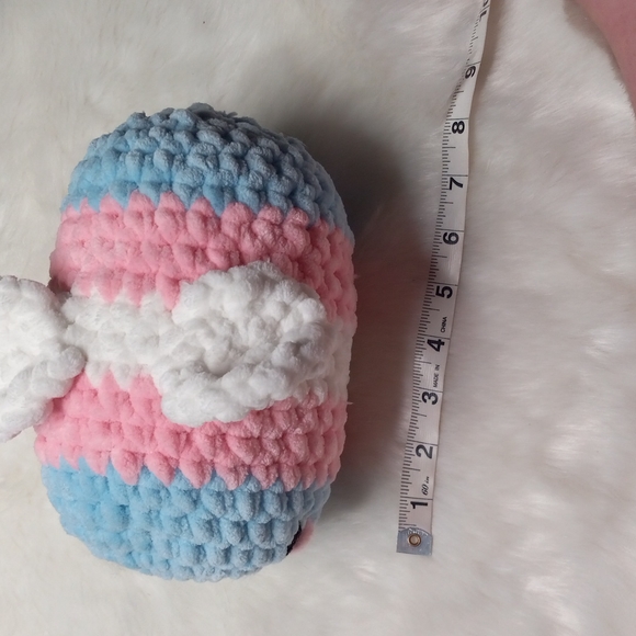 🆕Handmade Crochet Trans Pride Bee - Picture 5 of 5